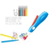 Venisymlis Otroško električno razpršilno pero s šablonami, (22096495) | Shoptok.si