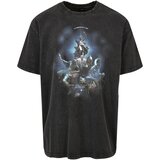 Mister Tee La Puissance De Lar Mer Oversize T-Shirt Acid Black | shoptok.hr