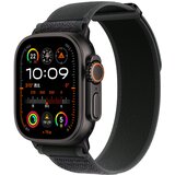 INF najlonski pasovi za uro, združljivi z apple watch - zračni športni zančni paščki za iwatch serije 8/7/6/5/4/3/2/1/SE/Ultra black l, (21690681) | Shoptok.si