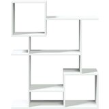 vidaXL Sobna pregrada / regal za knjige bijeli 92x29x112 cm drveni | shoptok.hr
