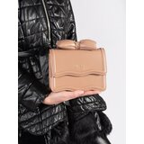 Shelvt Small beige women's handbag with a bow | Shoptok.si
