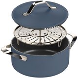 Rosmarino Kozica za kuhanje na pari, sotiranje in cvrtje Chef’s Choice All-in-One, 24 cm – modra, (5000257815) | Shoptok.si