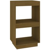 Maison Chic Knjižna omara - Knjižni regal medeno rjava 40x35x71 cm trdna borovina, (21725817) Cene