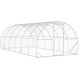  Kokošinjac Srebrna 600 x 300 x 200 cm Pocinčani čelik | shoptok.hr