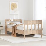 vidaXL Okvir kreveta bez madraca 90 x 200 cm od masivne borovine Cijene