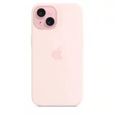 Apple iPhone 15 silicone case w magsafe - light pinkid: EK000588107