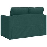  Podni kauč na razvlačenje tamnozeleni 112x174x55 cm od tkanine | Eponuda.com