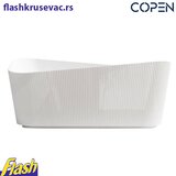 Copen Samostojeća kada - Copen BRIGITTE - 170x75x55cm sjajna bela Cene