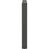  Noge jedilne mize V-oblika 3 kosi Antracit 100x(72-73,3) cm | Shoptok.si