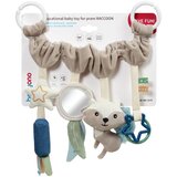 BabyOno Raccoon viseća igračka kontrastnih boja 0m+ 1 kom | shoptok.hr