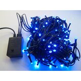 Home deco 200 Led žaruljica plave 10 metara zelena žica IP 44 | shoptok.hr