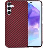 Techsuit Zaštitna maska s karbonskim uzorkom za Samsung Galaxy A55 - Crvena | shoptok.hr