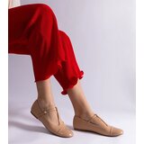 Gemre Beige ballet flats with a patent toe Gloriana Cijene