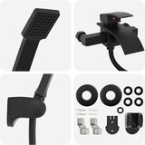  Komplet tuš glav Črna G 1 / 2 palca, (5000208364) | Shoptok.si