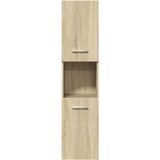 vidaXL 4-dijelni set kupaonskog namještaja boja hrasta sonome drveni | shoptok.hr
