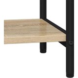 vidaXL Polica sonoma hrast 80 x 30 x 146 cm Konstruirano drvo | shoptok.hr