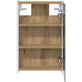  Kupaonski ormar s ogledalom Umjetnička hrastovina | shoptok.hr