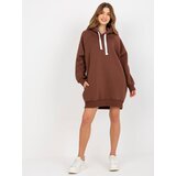 ex moda Sweatshirt-EM-BL-695.25X-brown | Shoptok.si
