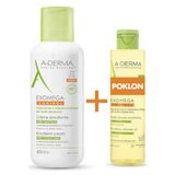 A-derma PROMO Exomega Control emolijentna krema + ulje za tuÅ¡iranje GRATIS Cijene