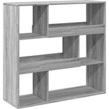 vidaXL Knjižna omara siva sonoma 100x33x94,5 cm inženirski les | Shoptok.si