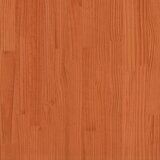 Krevet s regalom za knjige bez madraca 200x200 cm od borovine | shoptok.hr