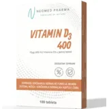 Vitamin D3, 400 IU, 100 kapsula
