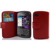 Cadorabo Ohišje, združljivo z Blackberry Q10 v rdeče sladkorno jabolko - Zaščitni ovitek iz teksturiranega umetnega usnja in žep za kartice, (20558666) | Shoptok.si
