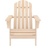  Vrtna stolica Adirondack s otomanom i stolićem od jelovine | shoptok.hr