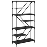  Polica Crni hrast 91 x 36 x 176 cm Konstruirano drvo | shoptok.hr