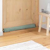 Douceur d intérieur Zelena zaščita za vrata proti prepihu 10x80 cm Flanela – | Shoptok.si