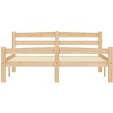 Posteljni okvir iz trdne borovine 140x200 cm, (20646102) | Shoptok.si