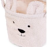 Childhome košek za shranjevanje igrač teddy 25x20x20 off white | Shoptok.si
