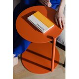 noo.ma Jeklena okrogla stranska mizica 41x40 cm Ande – | Shoptok.si