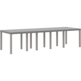  Vrtni set za objed s jastukom 11 pcs Svijetlosiva i Krema | shoptok.hr