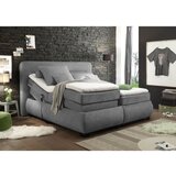 Esposa POSTELJA BOXSPRING 160 cm x 200 cm , tekstil temno siva | Shoptok.si