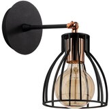 Opviq lights Crna/u brončanoj boji zidna lampa ø 15 cm Kemah – | shoptok.hr