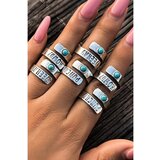 Fenzy Set Prstenja, Srebrne Boje | shoptok.hr