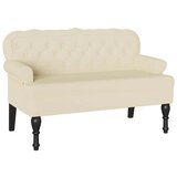  Chesterfield klupa Krema 119,5 x 64,5 x 75 cm Lažna koža | shoptok.hr
