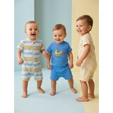 Sinsay Pamučni romperi s printom vozila 3 pack | shoptok.hr