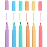  Set of Highlighters, Markers, Colored Markers, Office, School, 6 pcs. | shoptok.hr