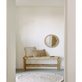 Kave Home Stensko ogledalo z lesenim okvirjem ø 50 cm Alum – | Shoptok.si