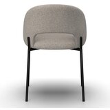 Bessagi Home Stol Nadiya, Svetlo Siva | Shoptok.si