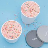 SVEBAKE 2x 1 l posoda za sladoled s silikonskim pokrovom | Shoptok.si