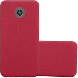 Cadorabo Case, združljiv z Motorolo v Frosty Red - Hard Case zaščitni pokrov v zmrznjenem videzu proti praskam in udarcem, (20567198) | Shoptok.si