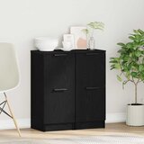  Kreveta 2 pcs Crni hrast 30 x 30 x 70 cm Konstruirano drvo | shoptok.hr