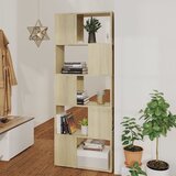 vidaXL Ormarić za knjige / sobna pregrada boja hrasta 60x24x155 cm Cijene