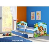 ACMA Krevet za decu Blue sa fiokom 180x80 2 02 | Eponuda.com