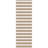vidaXL Zebra zavjesa Pješčano smeđa 70x230 cm Širina tkanine 65 9 cm Poliester - Pješčanosmeđa 70 x 230 cm | shoptok.hr