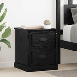  Noćni ormar s ladicama 2 pcs Crni hrast 39 x 39 x 47.5 cm | shoptok.hr