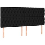  s oprugama i madracem crni 180x200 cm od tkanine | shoptok.hr
